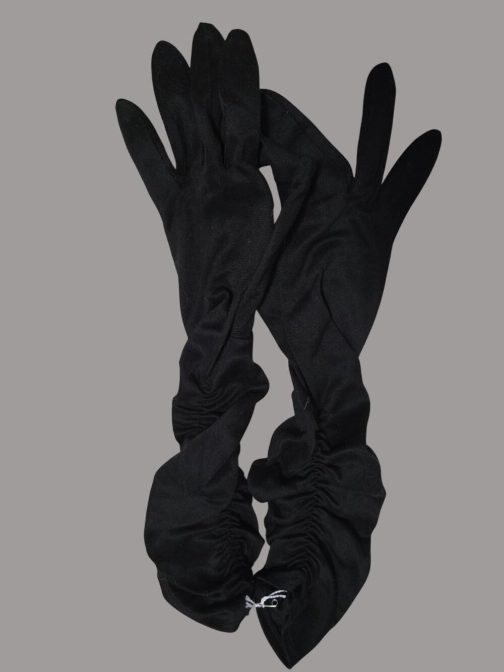 Vintage Womens Gloves Bundle Black and White Various Lengths and Styles - Picture 6 of 16